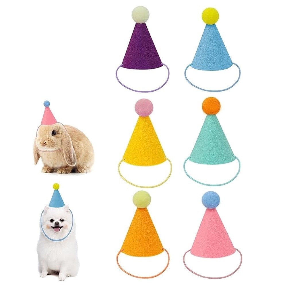 6/12 шт. милых мини-шляпок для – обзор и цена Party Hat Cone