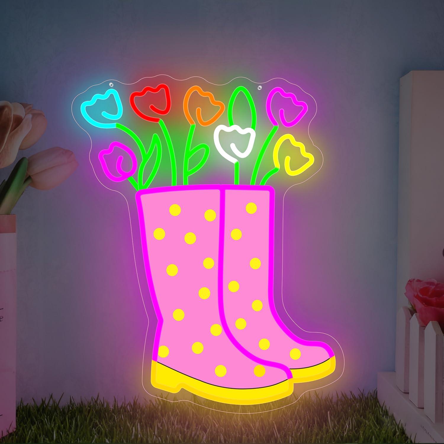 Весенние тюльпаны, резиновые с – обзор и цена Neon Sign Party